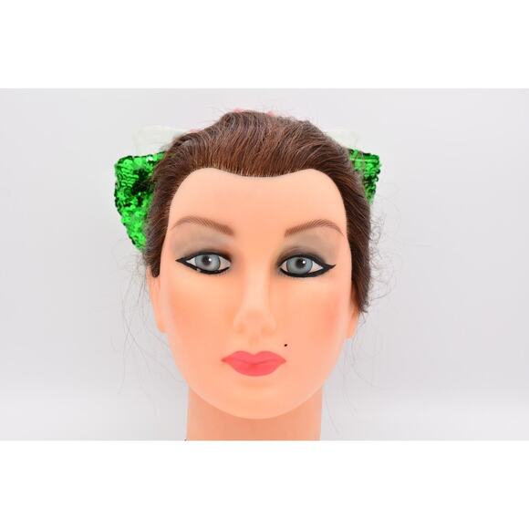 Disney Parks Swap Your Bow Interchangeable Little Mermaid Ariel Bow Sequin RARE main image 11